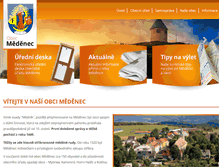 Tablet Screenshot of medenec.cz